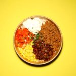 Chili con carne bowl